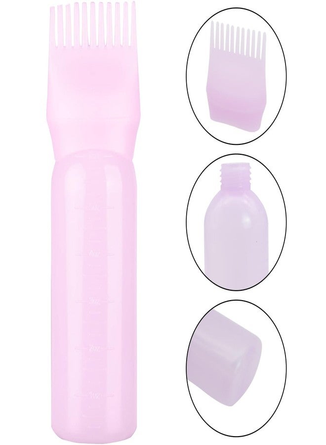 BLLREMIPSUR 2 Piece Hair Oil Applicator Set, Root Comb Applicator Bottles and Hair Massage Brush, Hair Dye Brush Bottle Root Comb Applicator Hair Dye Comb and Head Massage Brush Hair Oil Applicator Bottle - Image 3
