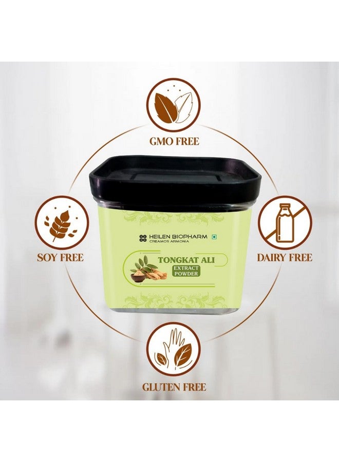 Heilen Biopharm Heilen Biopharm Long Jack Tongkat Ali Root Extract Powder 100:1 TestoPump with 5% Active Eurycomanone For Stamina & Energy Boost - 200 g  - Image 5