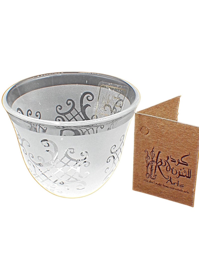 KuduArts Arabic Coffee Cups 6 pieces - Image 2