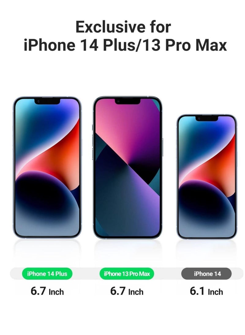 Raxoom iPhone 14 Plus Tempered Glass Screen Protector - Case-Compatible, Easy to Install, Clear Protection for 6.7-Inch iPhone 14 Plus - Image 2