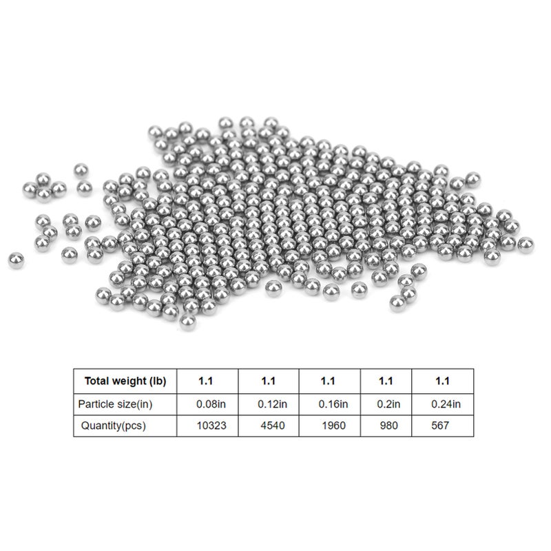 304 Stainless Steel Ball Bearing Assortment Round Surface Polished Solid G1000 Accuracy2mm - Image 4