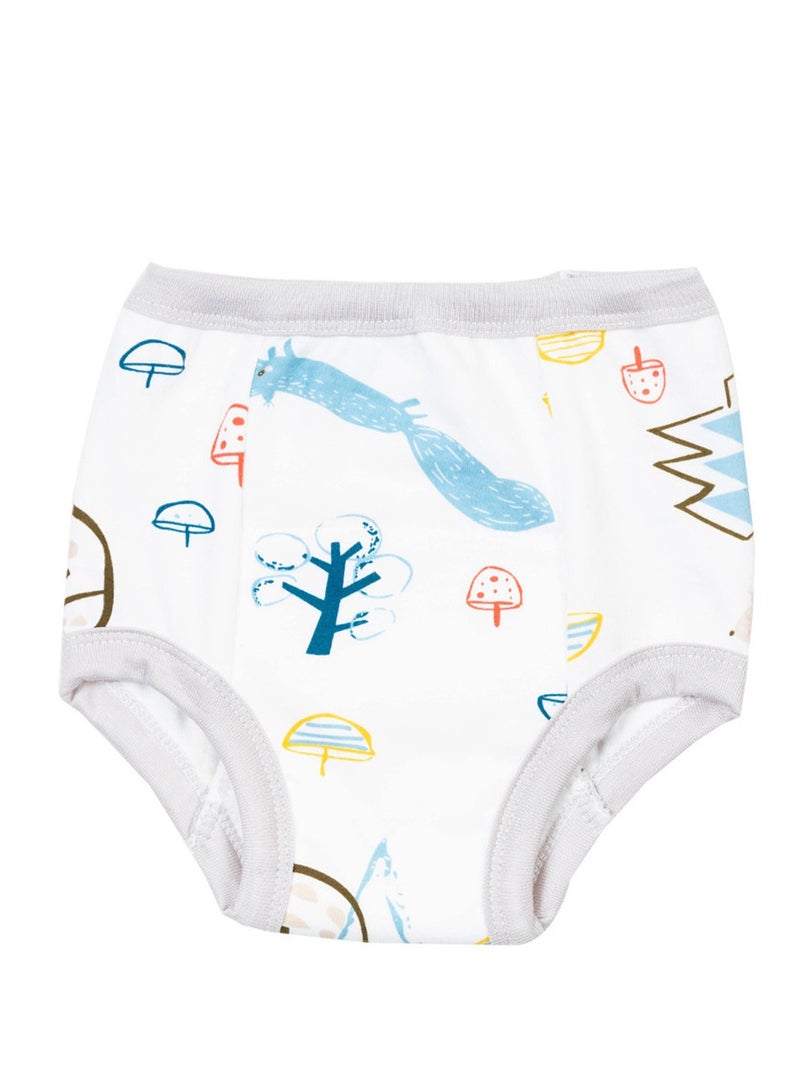 Loquat Squality Baby Training Washable Cut-Out Breathable Diaper Pants 