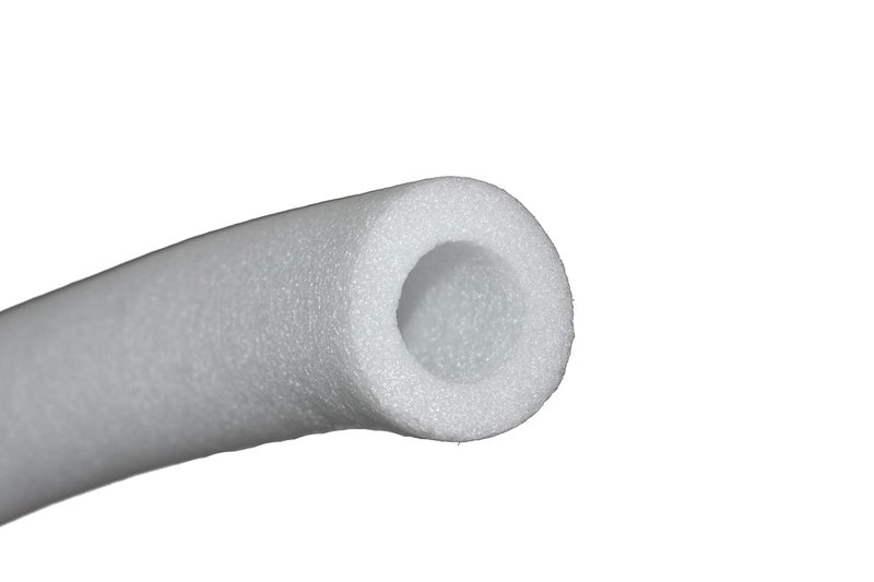 EVNCOM Foam Tube for Art & Craft Home Decoration Insulation DIY Projects Swim Pool Noodles Pipe and Rope Cover 50mm 30mm Inner 20mm Outer 40Meter Foam Tube - Image 4
