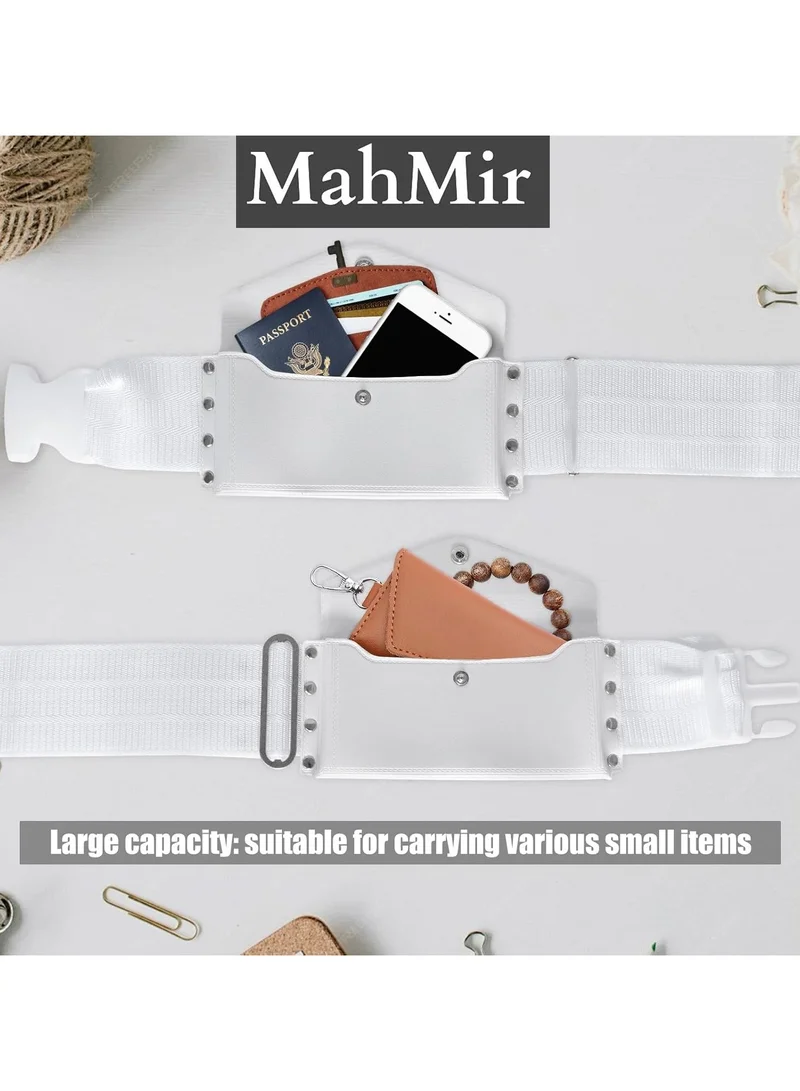 Mahmir Large MahMir Premium Ihram Belt for Men – Comfortable, Adjustable, White Belt for Hajj & Umrah, Unstitched, Waterproof, Follows Sunnah, Ideal for Ahram & Ehram for Men | Best Price UAE