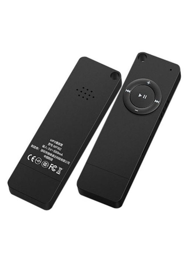 Generic - XT02 U Disk Style MP3 Music Player, Memory Capacity: Bluetooth Set(Black) - Image 1