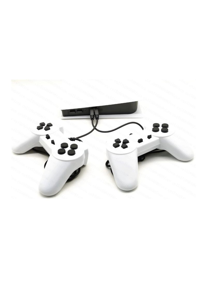 Game Station 5 USB Wired Video Game Console With 300 Classic Games 8 Bit GS5 TV Console Retro Handheld Game Player AV Output.