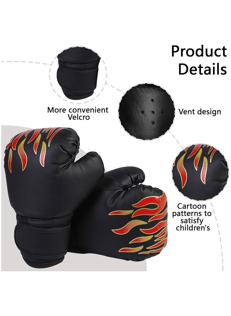 CMGTYYD. قفازات ملاكمة للأطفال، مناسبة لفنون القتال المختلطة والتايكوندو، تُمكّن من ممارسة مهارات الملاكمة بفعالية، وهي مناسبة للمراهقين. - Image 4