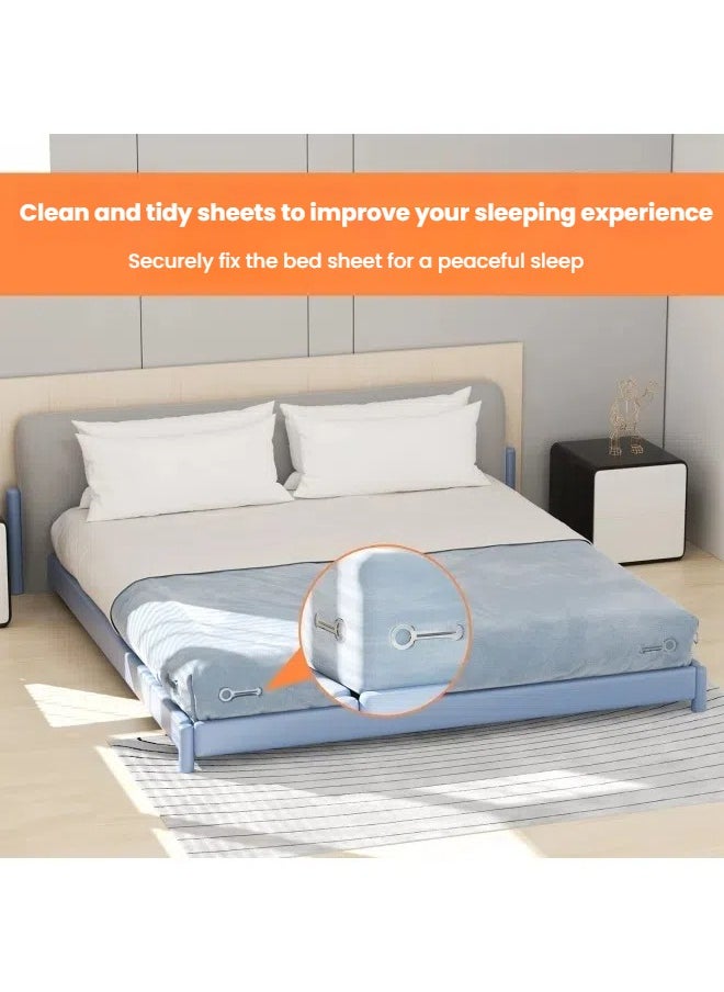 General The artifact for fixing the bed sheet is safe, needle-free, anti-displacement, anti-running, non-slip, non-shifting bed sheet, fixed bed sheet holder  - Image 2
