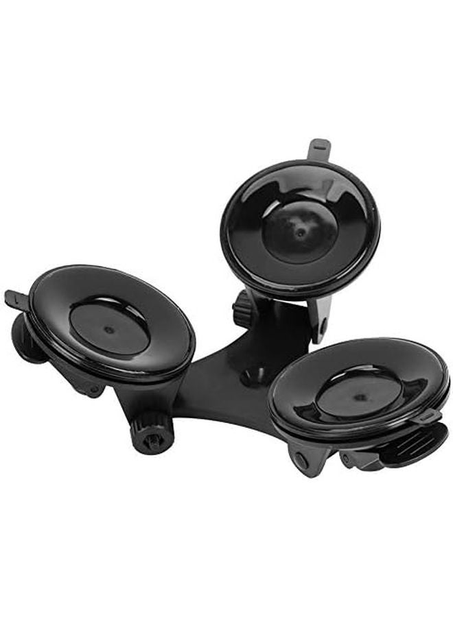 حامل ثلاثي الشفط الأسود 3 أقدام رأس كروي دوار 360 درجة من البولي فينيل كلورايد والألومنيوم المتين - Image 3