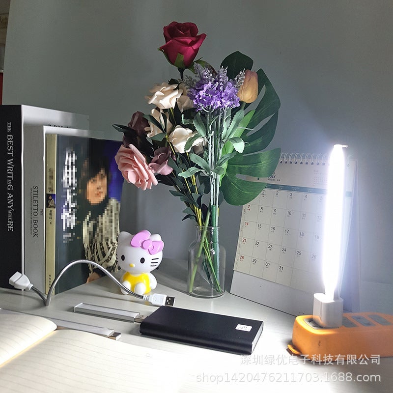Led Night Light 3 Lights 8 Lights 24 Lights Usb Charging Treasure Lights Computer Health Plate Lights Field Camping Lights Students Stay Lights - Image 3