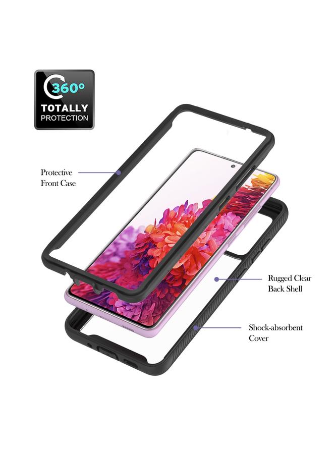 S-TOP Case For Samsung Galaxy S20 FE 4G / 5G Starry Sky Solid Color Series Shockproof PC + TPU Protective Case with Ring Holder & Magnetic Function - Image 3