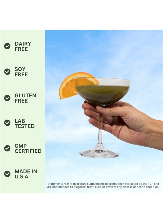 Kiala Nutrition سوبر جرينز - مسحوق الخضروات العضوية لتقليل الانتفاخ، دعم صحة الأمعاء، تعزيز المناعة، هضم صحي للنساء - دعم مضاد للأكسدة - سبيرولينا - كلوريللا - رذاذ استوائي - Image 4