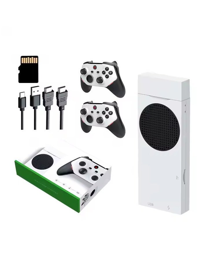 JAJEEK 2025 M88 Pro Retro Game Console with 128GB Built-In Storage – 4K/8K HD Output, 30,000+ Pre-Installed Classic Games – Plug & Play TV Gaming System with Dual Wireless Controllers – Supports PS1/PS2/PSP/N64/Arcade Emulators – Expandable to 512GB via TF Card – Ideal for Kids, Adults, and Family Entertainment  - Image 1