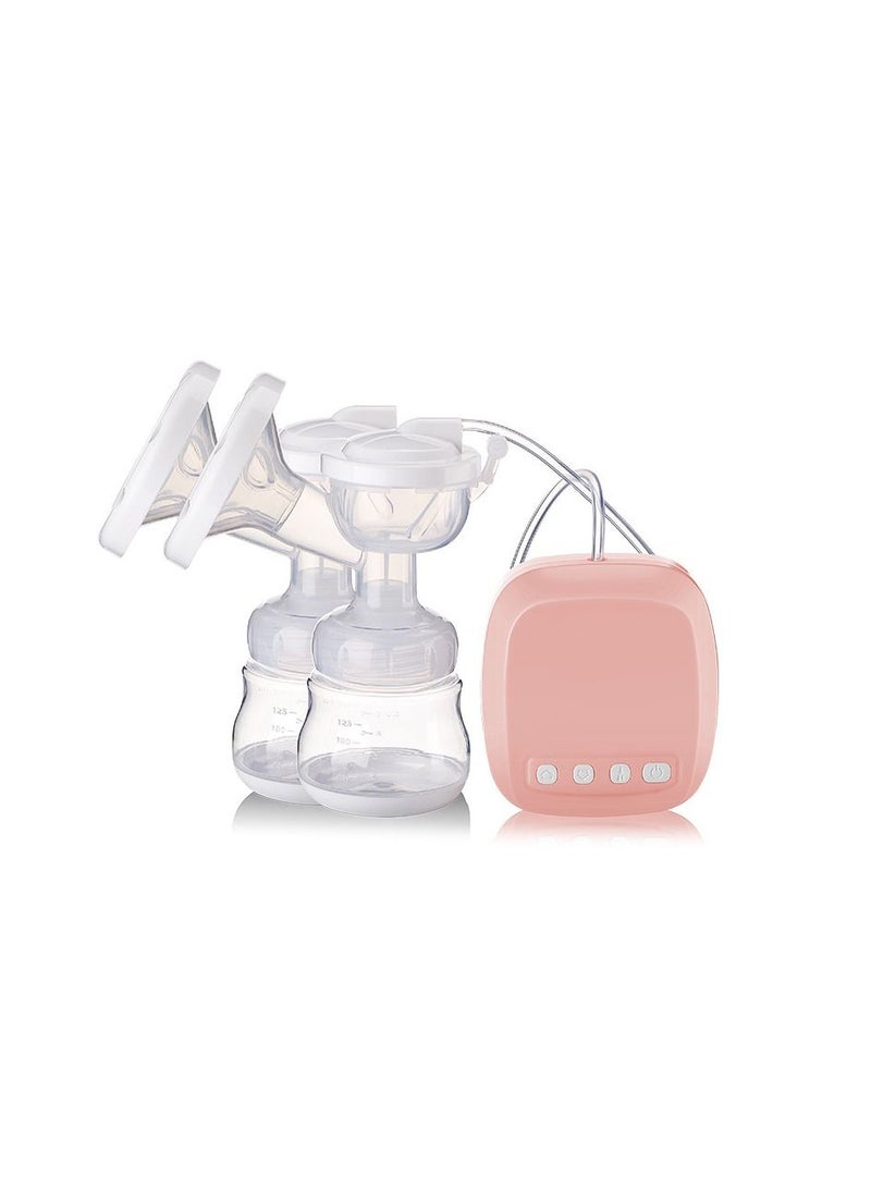 الكهربائية مع جهاز شفط الحليب والتدليك 2 طرق 9-150ml ( الوردي ) - Image 1