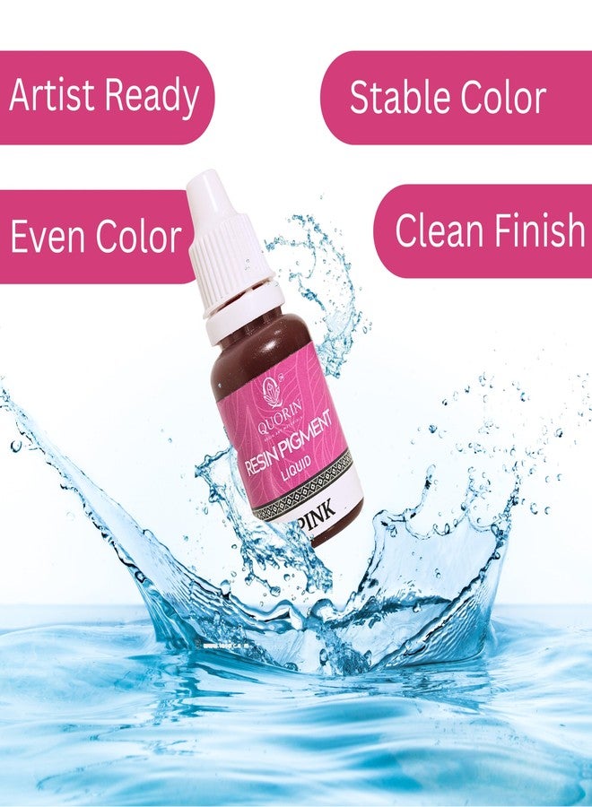 Quorin Liquid Resin Pigment Combo Set for Epoxy Resin | Highly Concentrated Liquid Colorant | Smooth Mixing | For Resin Art, Jewelry & DIY Crafts 15ml each (pack of 10) - Image 5