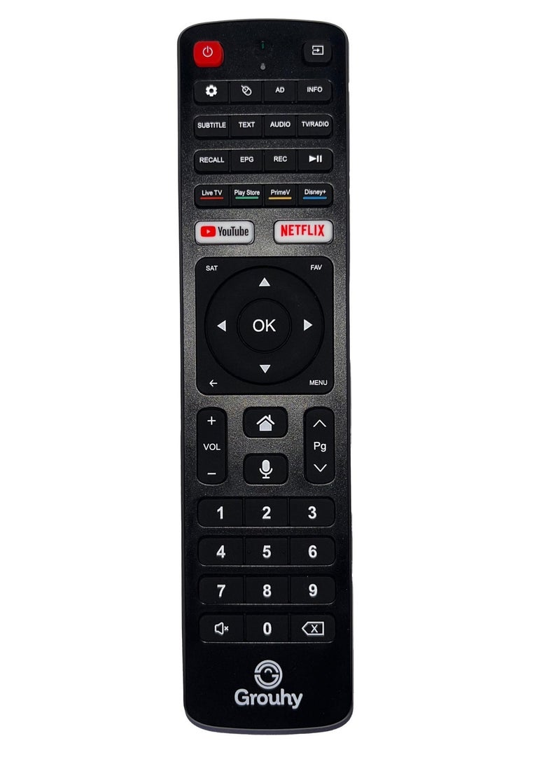 جروهي تلفزيون جروهي سمارت LED بدقة FHD مقاس 43 بوصة بدون إطار مع رسيفر مدمج - GLD43SDV2 - Image 4