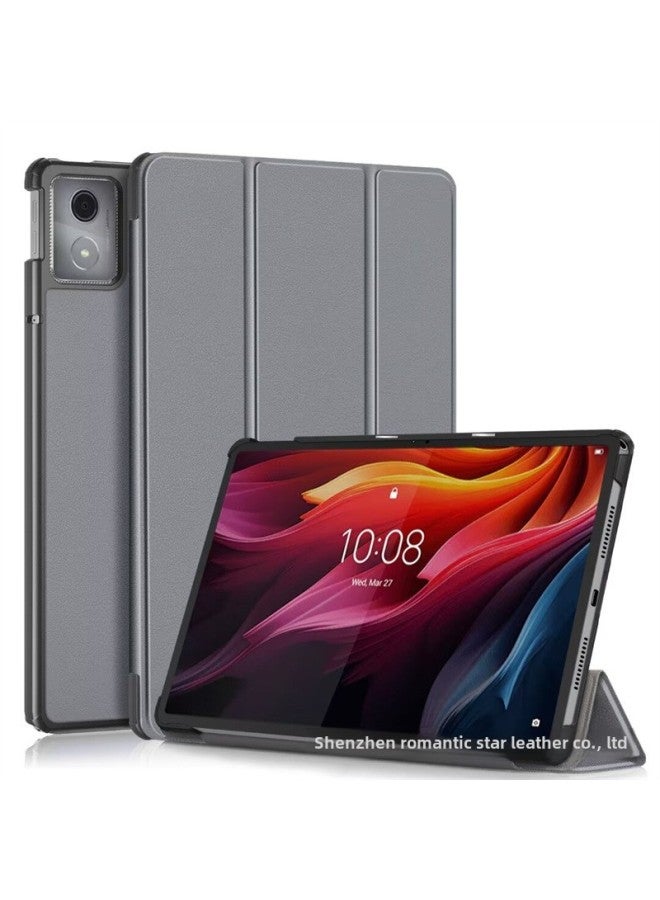 جراب جلدي لجهاز Lenovo Tab K11 Plus اللوحي مقاس 11.5 بوصة K11 Plus - اللون: مشمشي - الطراز الملائم: Tab K11 Plus - Image 2