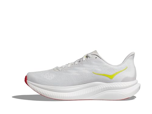 Hoka Men's Mach 6 White/Nimbus Cloud 9 Medium - Image 1