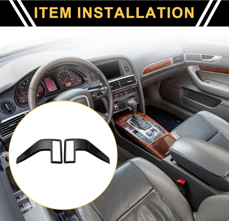 REPAIROCK Fender Vent Cover Trim for Ford F-150 2021-2024 - Waterproof ABS with Carbon Fiber Pattern - Image 2