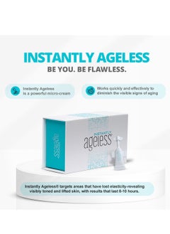 Instantly Ageless Instantly Ageless - Instant Face Lift Cream - Skin Care for Anti Aging face cream - Wrinkle Tightener - Instant Under Eye Bags Remover - Facelift in a Box of 25 Vials  - Image 3