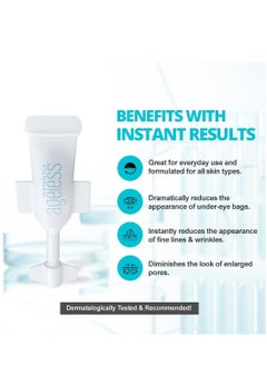 Instantly Ageless Instantly Ageless - Instant Face Lift Cream - Skin Care for Anti Aging face cream - Wrinkle Tightener - Instant Under Eye Bags Remover - Facelift in a Box of 25 Vials  - Image 2