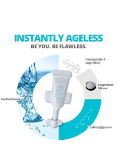 Instantly Ageless Instantly Ageless - Instant Face Lift Cream - Skin Care for Anti Aging face cream - Wrinkle Tightener - Instant Under Eye Bags Remover - Facelift in a Box of 25 Vials  - Image 5