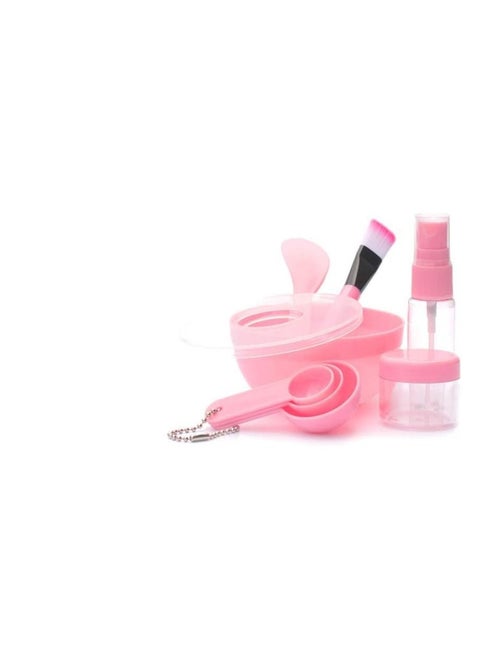 Beauty Tools and Accessories DIY Facial Mask Bowl Set 4 Pcs Beauty Facial Mask Bowl Makeup Plastic Portable 4-in-1 Facial Mask Tool