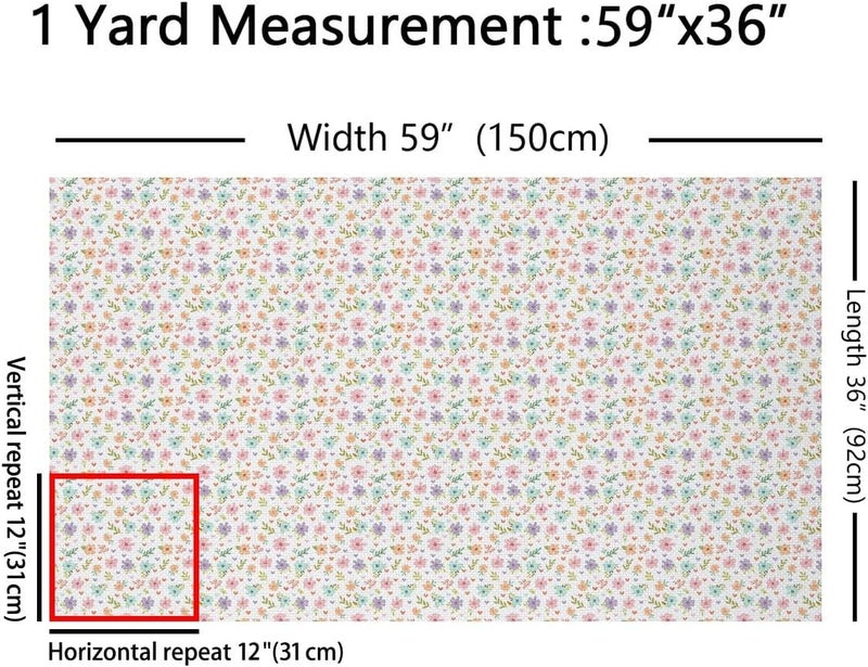 Global light sturdy raw material Erosebridal Colorful Flower Flannel Fabric by The Yard Soft 3 Yards Kids Cute Petal Floral Upholstery Fabric Romantic Love Heart Wildflower Decorative Country Garden Plant Leaves Decor (Not Stretchy) Versatile application Big & small space compatible Classic practical design Wide range usage design All temp range compatible build Standard fit Chemical free Modern versatile shape Reliable local delivery service Certified stocked merchandise Assorted color options Elegant practical design Yearly optimized delivery route All budget friendly options High precision lightweight material Ready post purchase fulfill Local market compliant trusted quality Global standard quality Budget friendly premium quality Trendy versatile build Climate adapted upgraded quality Field test upgraded craftsmanship Multi-color available build All-in-one local deliver plan - Image 3