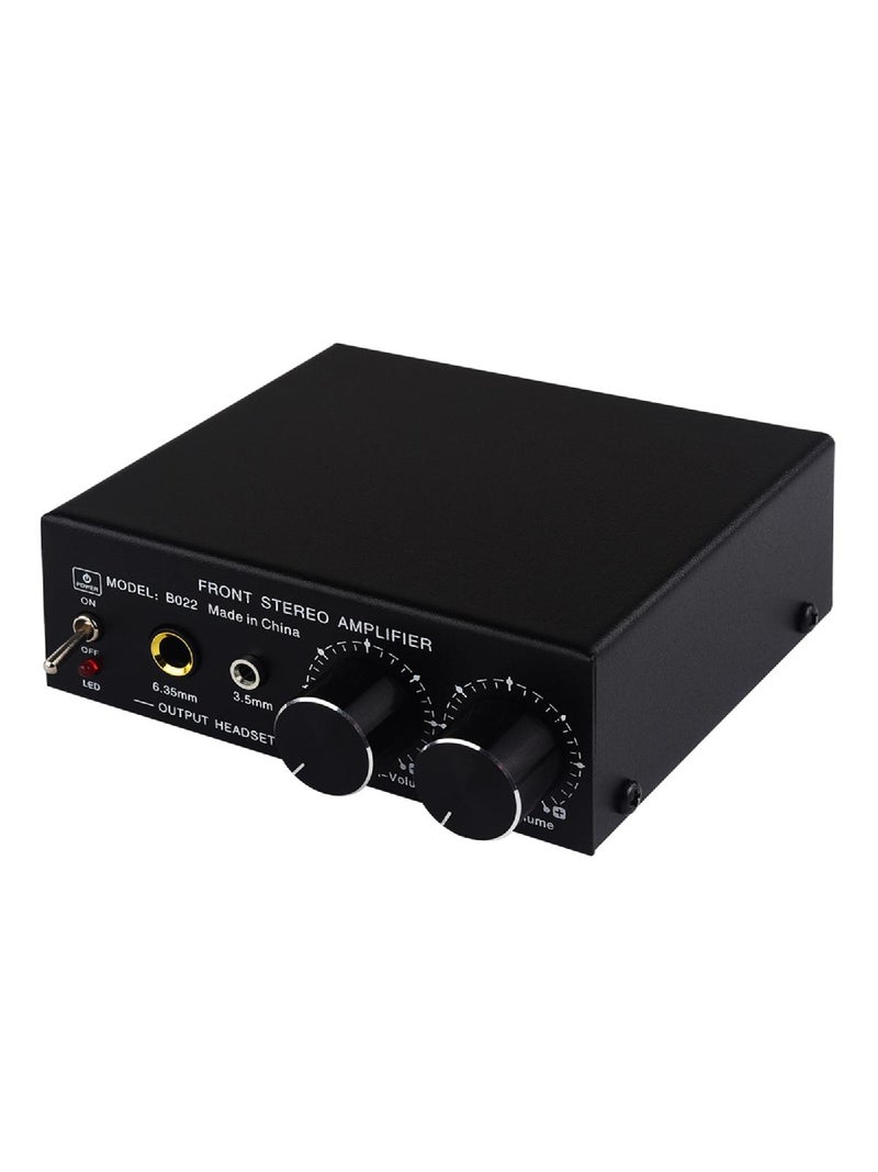 Headphones Speaker Booster, 2 In 3 Out Sound Signal Amplifier with Adjustment Double Sound Source - Image 1
