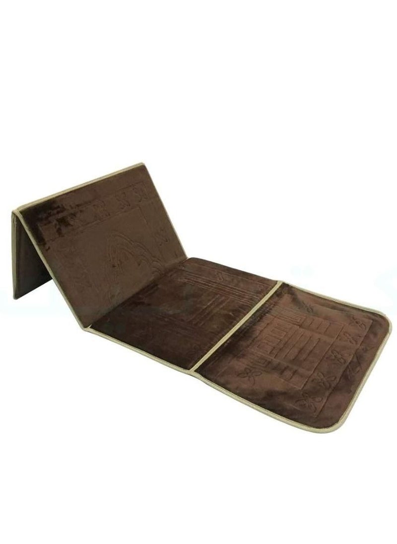 Venus Padded prayer rug with foldable backrest 