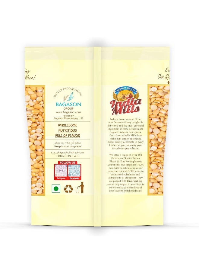 India Mills INDIA MILLS Chana Dal, 1 Kg  - Image 2
