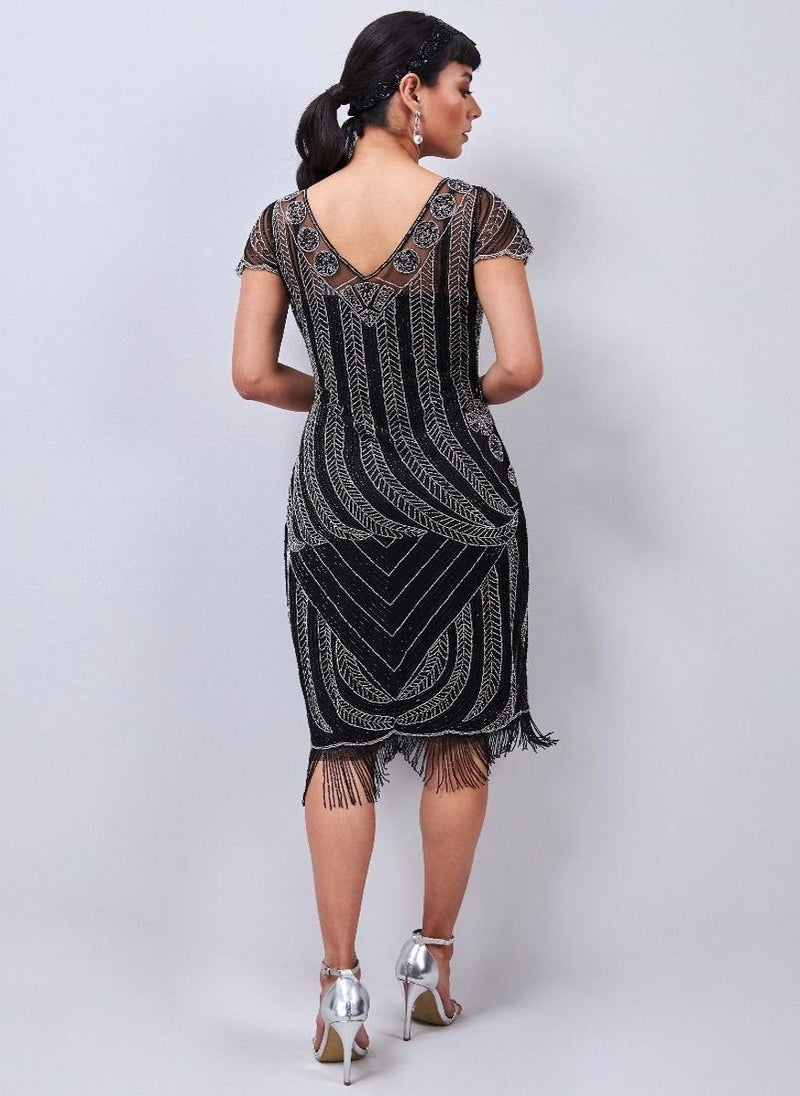 GATSBYLADY LONDON Dorothy Fringe Dress  - Image 3