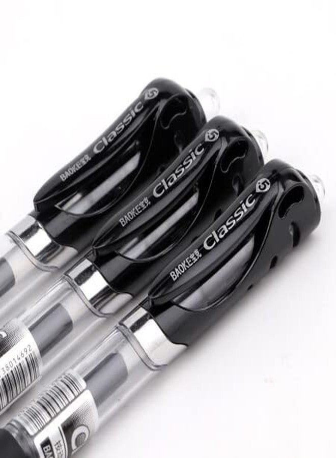BaoKe A35 Press Gel Pen 0.5mm Black - Image 4