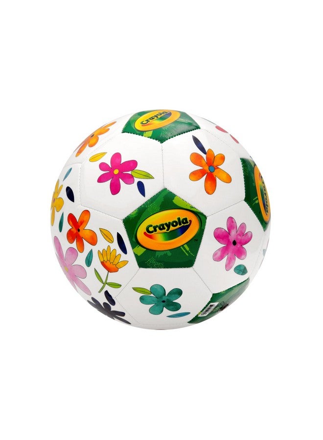 Crayola Score N' Explore Officially Licensed Play Ball Size 5 - Flower Explorer, Soccer Ball for Kids, Fun Learning Toy Activity Ball - Image 3