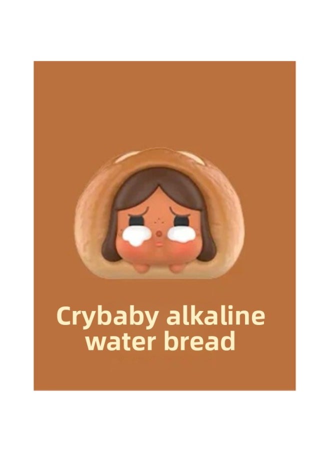 Pop Mart Pop Bean Baked Bread Series Cute Particle Trendy Toy Figurine DIY Display Piece Collectible Adult Toys-Color:Crying Baby  - Image 1