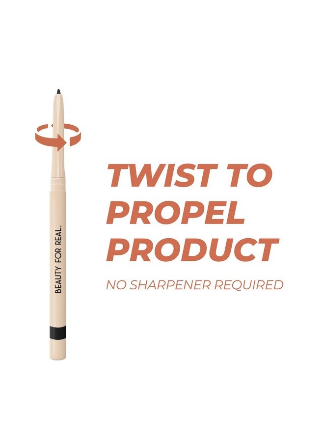 Beauty For Real I-Line 24-7 Eyeliner, Black Magic - Black Matte - Long-Wearing, Waterproof Gel Formula - Safe for Sensitive Eyes & Contact Lens Wearers - 0.01 oz - Image 5