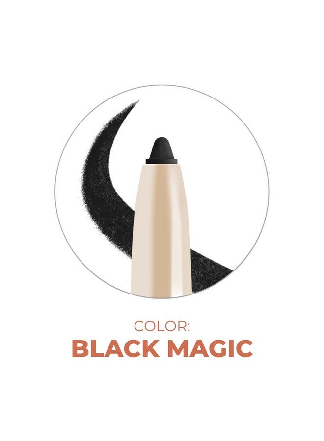 Beauty For Real I-Line 24-7 Eyeliner, Black Magic - Black Matte - Long-Wearing, Waterproof Gel Formula - Safe for Sensitive Eyes & Contact Lens Wearers - 0.01 oz - Image 3