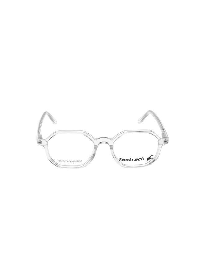 fastrack Transparent Hexagon  Rimmed Eyeglasses - Image 1