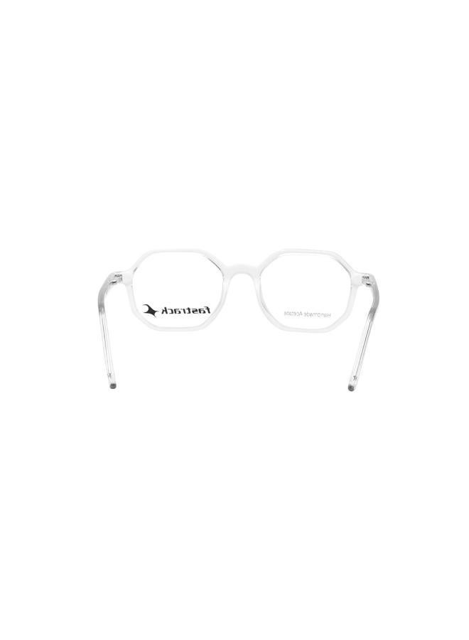 fastrack Transparent Hexagon  Rimmed Eyeglasses - Image 4