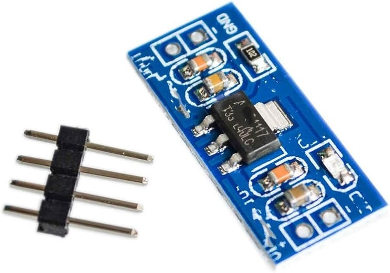 AMS1117 3.3V منظم الجهد وحدة إمداد الطاقة 10 وحدات دفعة - Image 2