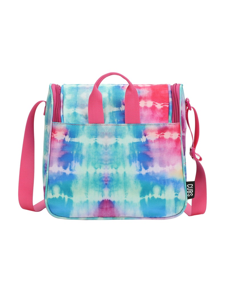 CUBS Tie Dyed Waterproof lunch bag with adjustable shoulder strap carrying your favorite meals to school, work or while traveling - Image 3