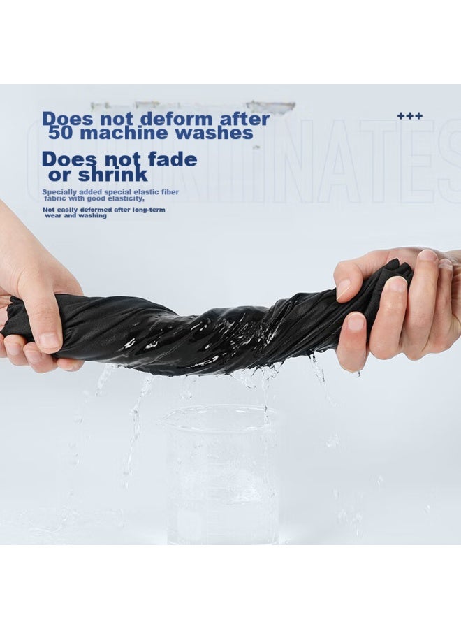 Li-Ning Men'S Sports Set, Summer Ice Silk Short-Sleeve Shorts, Quick-Dry Shirt, For Running, Middle School Physical Exam, Sports, Badminton, And Fitness