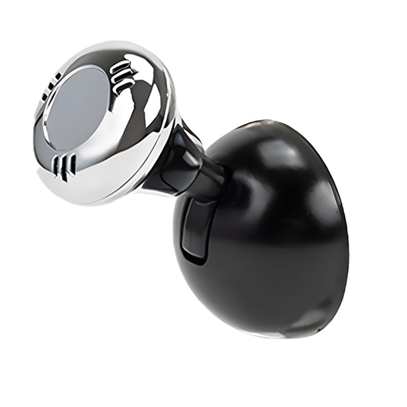 UHANBUT Car Joystick Starter Metal Vehicle Push to Start Button Rocker Auto Engine Start Stop Button Cover Cool Automotive Interior Decorative Ignition Accessory for Most Cars Silver - Image 3