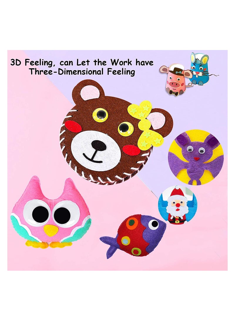 كابتن تيك Wiggle Eyes Self Adhesive Black White Googly Eyes, Plastic Wiggle Eyes Self- Adhesive Googly Eyes for Scrapbooking DIY Crafts Doll Masking Supply for DIY Crafts Decoration (30mm) 200 Pieces - Image 5