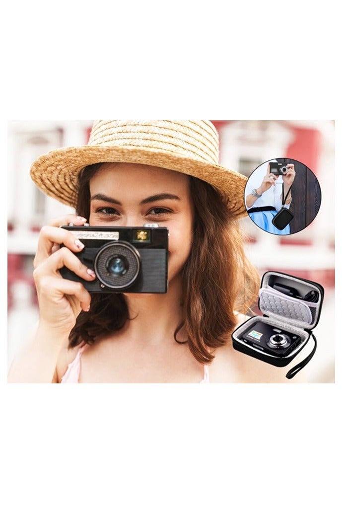 Camera Case Travel Camera Bag for Digital Camera and Card Machine Camera Safekeepings Bag Pouches Storage Accessory - Image 5