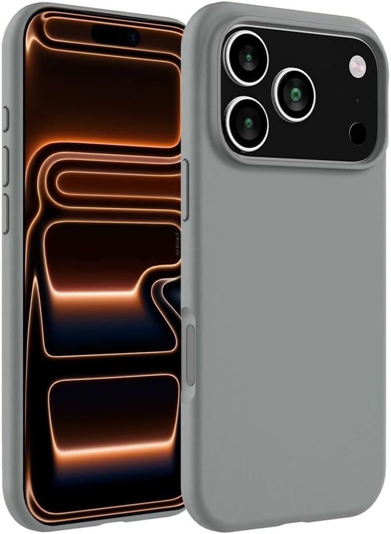 ghita' AASHZ musamim lahatif iPhone 17 Pro Max, ghita' hatif waq min alsiylikun alsaayil mae bitanat naeimat min al'alyaf aldaqiqat almudadat lilkhadshi, ghita' hatif nahif lilghayat lilhimayat min alsuqut - Image 1