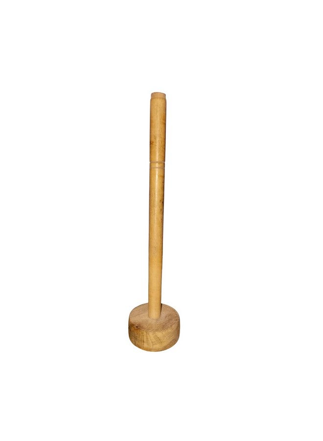 Pass Pass PASSPASS Wooden Hand Masher (Dal/Lassi Ghotni) 14.5 Inches - Image 1