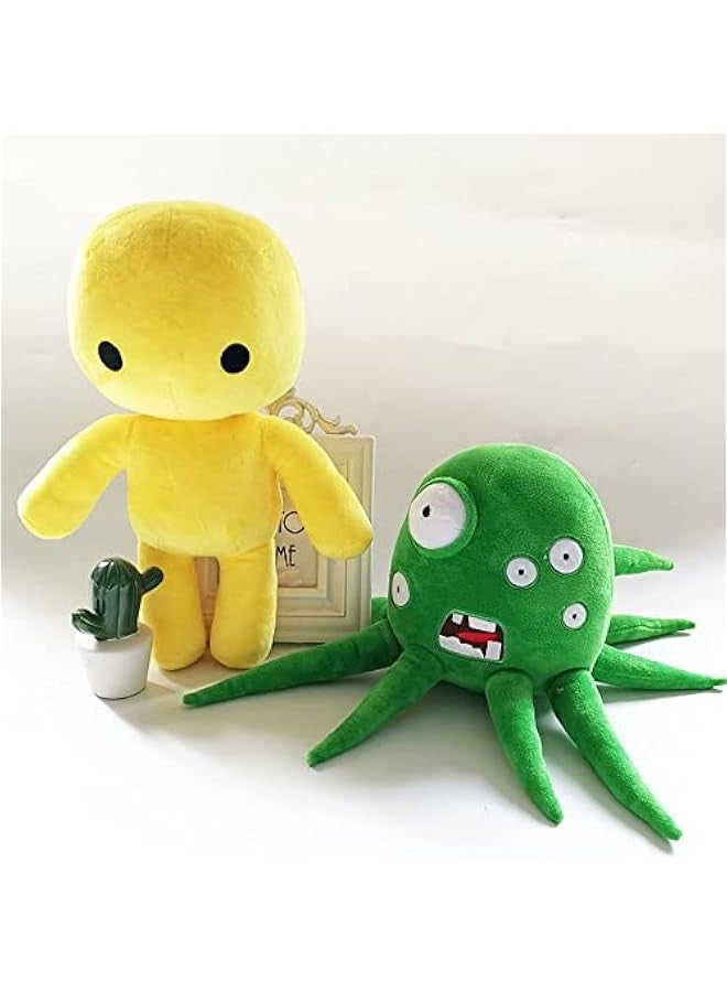 Wobbly Life Plush，Yellow Man and Octopus Character Plushies，Cartoon Game Characters Toys Gifts for Fans and Friends (Yellow Man) - Image 4