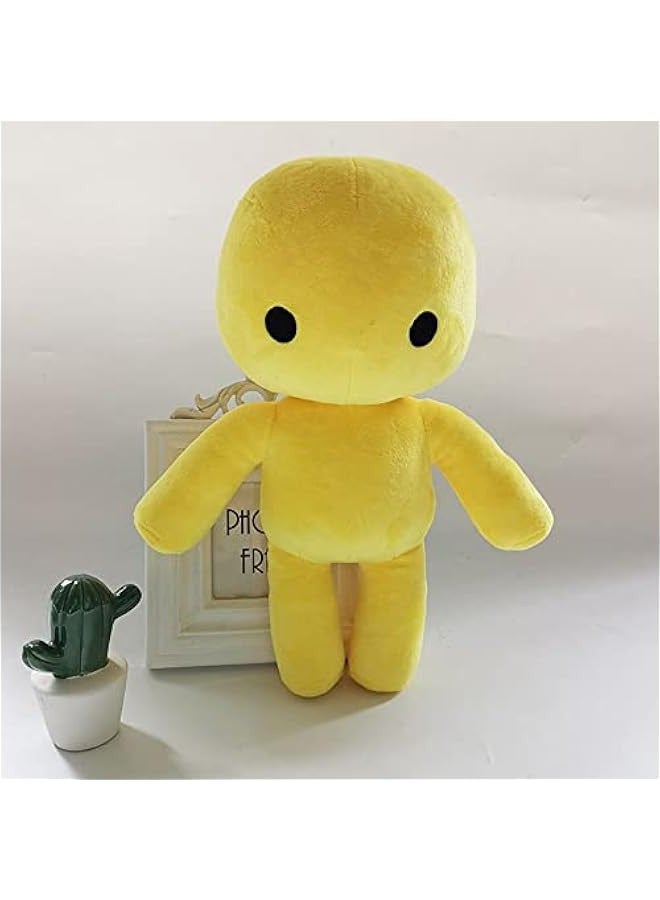 Wobbly Life Plush，Yellow Man and Octopus Character Plushies，Cartoon Game Characters Toys Gifts for Fans and Friends (Yellow Man) - Image 3