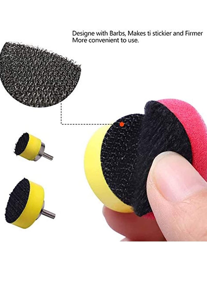 Y&D - Mini Buffing Polishing Pads, 16Pcs Detail Polisher Pads Use On Rotary Tools, Cordless electric drill, Tool for Tight Area Detailing Waxing And Sealing Glaze - Image 1